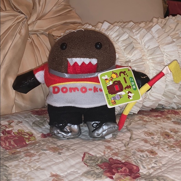 Toshinpack Other - ❄️Domo-kun Hockey Small Plush❄️ Final Mark Down